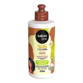 Creme para Pentear Salon Line S.O.S Cachos Coco 300ml
