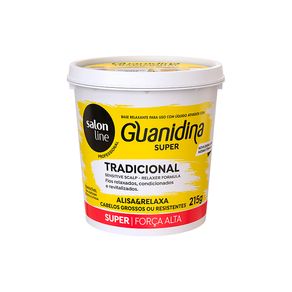 Creme Relaxante Salon Line Guanidina Força Alta 215g