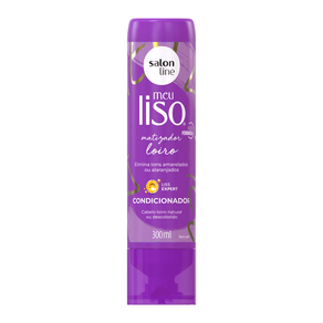Condicionador Salon Line Meu Liso Loiro Matizado 300ml