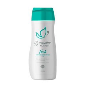 Sabonete Líquido Íntimo Dermolux Mulher Fresh 200ml