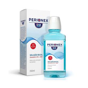 Enxaguante Bucal Perionex Oral Nexter Sem Álcool 250ml