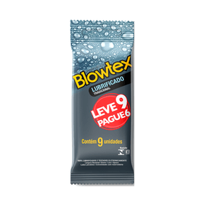 Preservativo Blowtex Lubrificado Leve 9 Pague 6