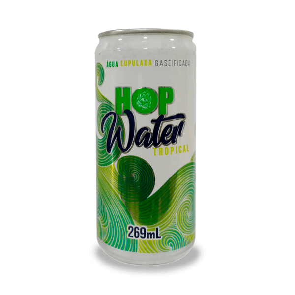 Água Lupulada Gaseificada Hop Water Tropical 269ml
