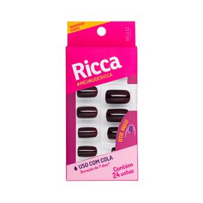 Unhas Postiças Ricca Chocolate