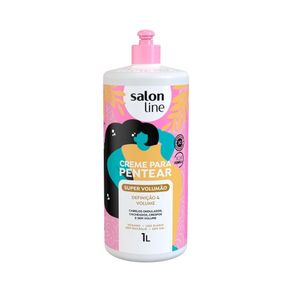 Creme para Pentear Salon Line Super Volumão 1 Litro