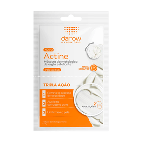 Mascara Esfoliante Darrow Actine 2 Sachês 5g Cada
