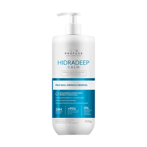 Hidratante Profuse Hidradeep Calm Pele Seca, Irritada e Sensível 400g