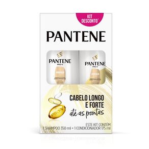 Kit Shampoo Pantene Hidratação 350ml + Condicionador 175ml