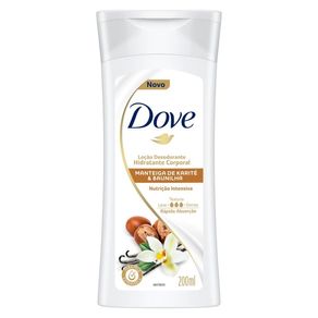 Loção Hidratante Corporal Dove Manteiga de Karité e Baunilha 200ml