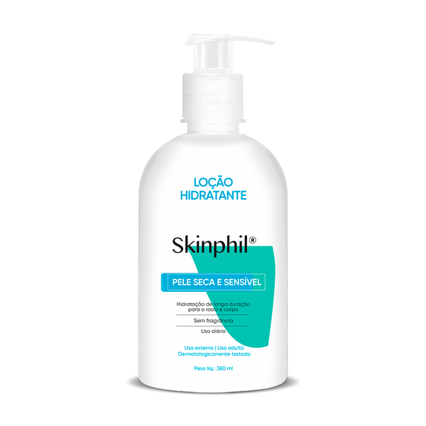 Loção Cremosa Hidratante Skinphil 380ml