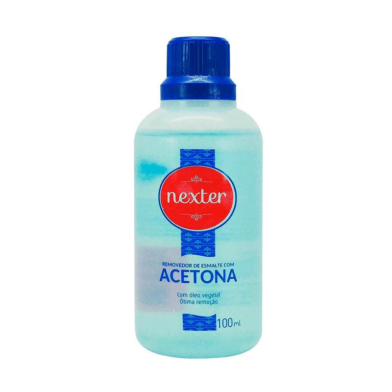 Removedor de Esmalte Nexter com Acetona 100ml