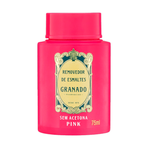 Removedor de Esmalte Granado Pink 75ml