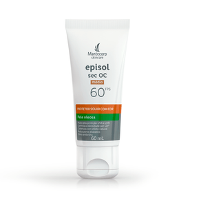 Protetor Solar Episol Sec Oc FPS60 Médio 60ml