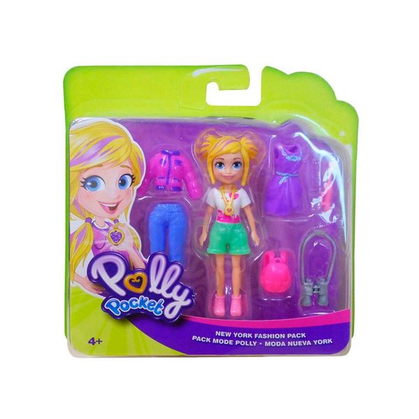 Boneca Mattel Polly Pocket e Acessórios 1 Unidade