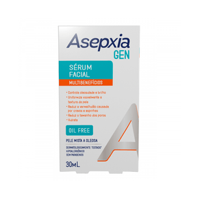 Sérum Corretor Facial Asepxia Gen para Pele Oleosa 30ml