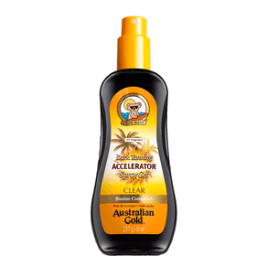 Bronzeador Australian Gold Accelerator Dark Tanning Clear Gel Spray 237ml