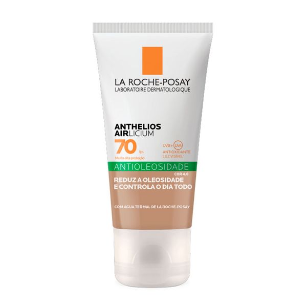 Protetor Solar Facial La Roche-Posay Anthelios Airlicium FPS70 Cor 4.0 40g