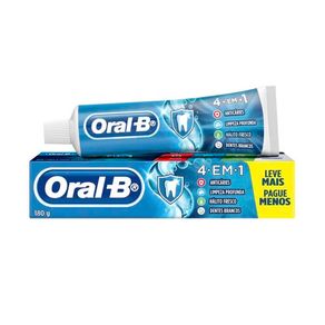 Creme Dental Oral B 4 em 1 180g