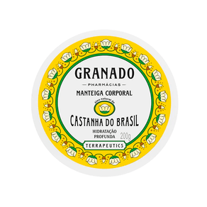 Manteiga Corporal Granado Terrapeutics Castanha do Brasil 200g