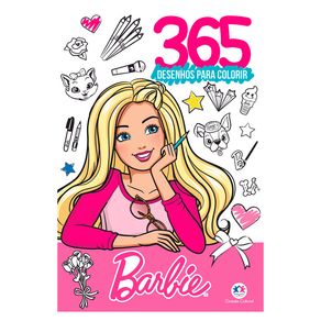Livro Barbie 365 Desenhos 1 Unidade