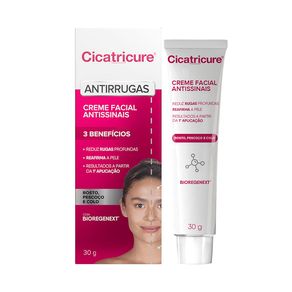 Creme Facial Antissinais Cicatricure Antirrugas 30g