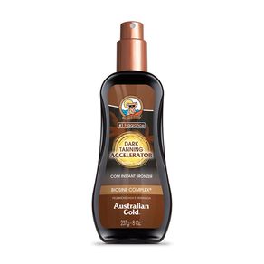 Bronzeador Australian Gold Dark Tanning Accelerator Gel Spray 237g