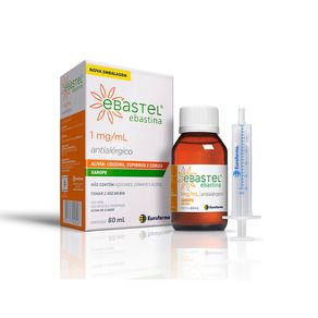 Ebastel Xarope 1mg Frasco 60ml