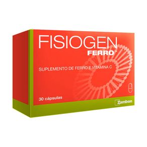 Suplemento Alimentar Fisiogen Ferro 30 Cápsulas