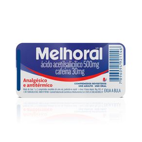 Melhoral 8 Comprimidos Revestidos