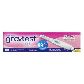 Teste de Gravidez Gravtest Click