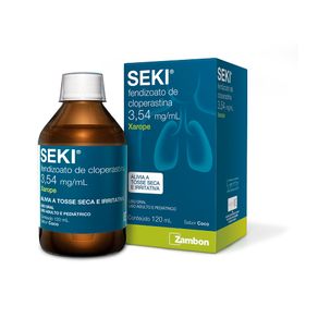 Seki 3,54mg/ml Xarope Sabor Coco 120ml + Copo Medida