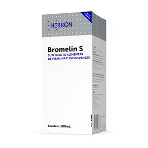 Suplemento Alimentar Bromelin S Suspensão Oral 100ml