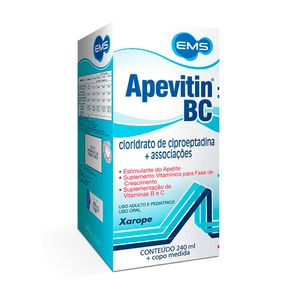 Apevitin Bc Xarope 240ml + Copo Medidor