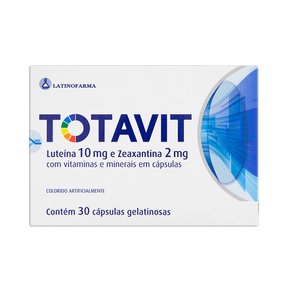 Suplemento Alimentar Totavit 30 Cápsulas Gelatinosas