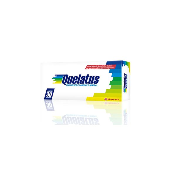 Suplemento Alimentar Quelatus 30 Comprimidos