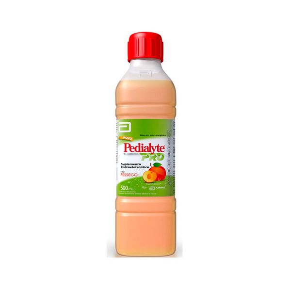Pedialyte Pro Pêssego 500ml