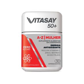 Suplemento Alimentar Vitasay 50+ A-Z Mulher 30 Comprimidos Revestidos