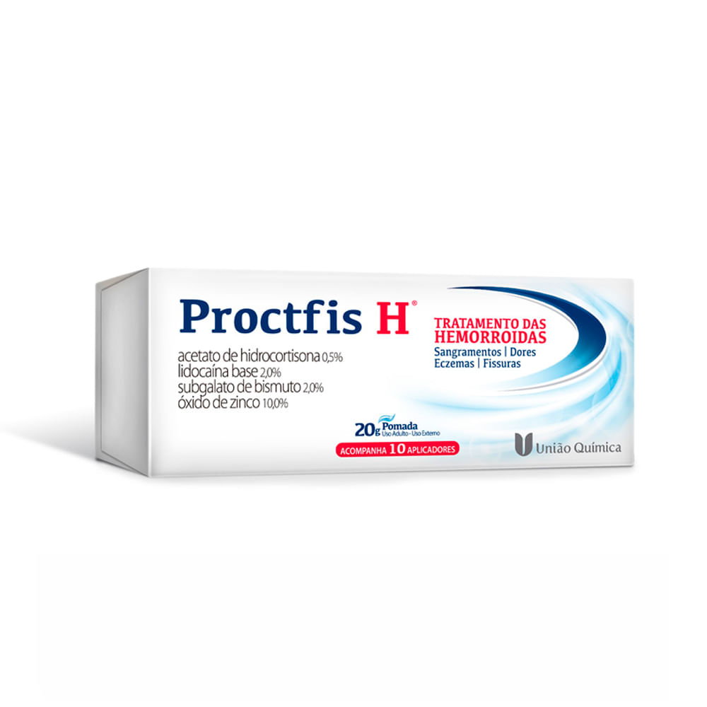 Proctfis H Pomada 20g + 10 Aplicador