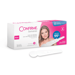 Teste de Gravidez Confirme Semanas 1 Teste + Frasco Coletor