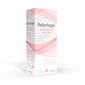 Gel Hidratante Íntimo Relactagel 35g + 7 Aplicadores