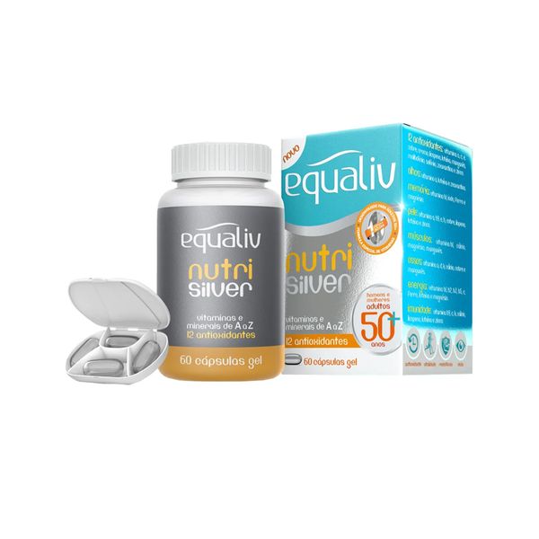 Multivitamínico Equaliv Nutri Silver 60 Cápsulas