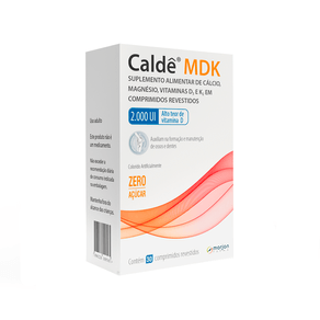 Suplemento Alimentar Caldê MDK 2.000UI 30 Comprimidos Revestidos
