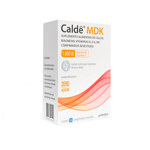 Suplemento Alimentar Caldê MDK 1.000UI 30 Comprimidos Revestidos