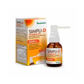 Simpli-D 2000UI Spray 20ml