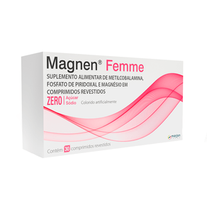 Suplemento Alimentar Magnen Femme 30 Comprimidos Revestidos