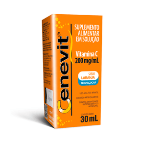 Cenevit Gotas 200mg Sabor Laranja 30ml