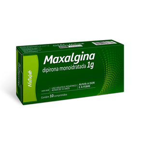 Maxalgina 1g 10 Comprimidos