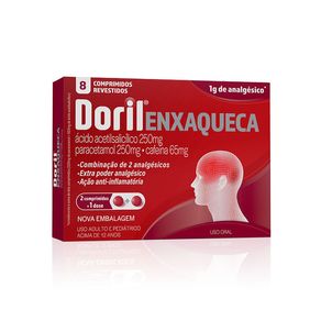 Doril Enxaqueca 8 Comprimidos Revestidos