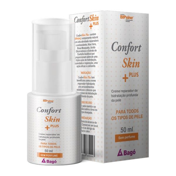 Confort Skin + Plus Sem Perfume 50ml