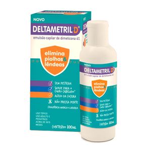 Emulsão Capilar Deltametril D Manga+Laranja 100ml